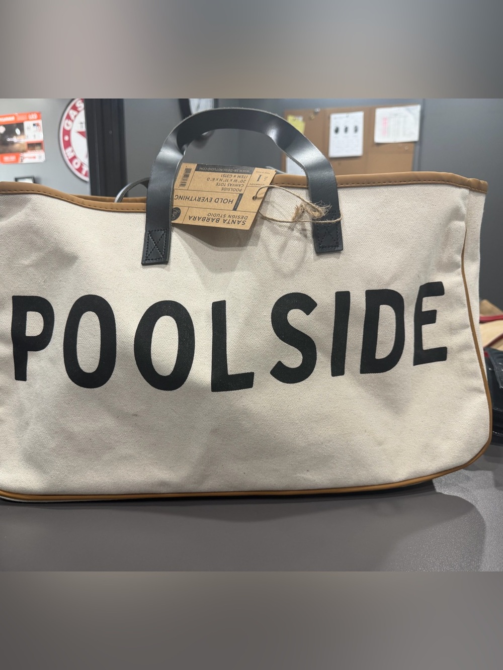 Canvas tote